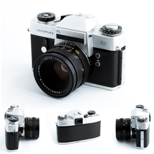 Happy #Tuseday!  Our #feature today is a vintage #LeicaflexSL!  This camera comes with the first of 