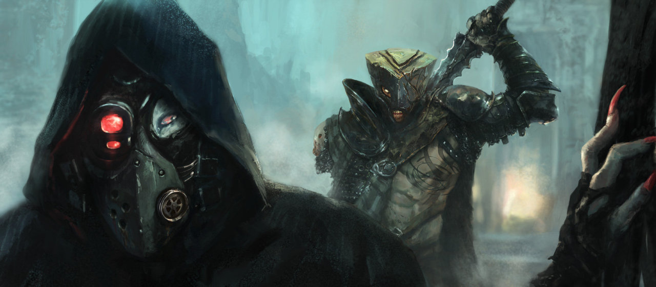 cinemagorgeous:  Imaginative artwork by Fred Rambaud. 