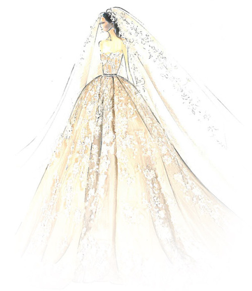 fuckyeahfashioncouture:  Elie Saab Haute Couture Spring 2014 Wedding Dress Detail