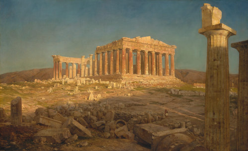 acrosscenturiesandgenerations:▪The Parthenon.Artist: Frederic Edwin Church (American, Hartford, Conn