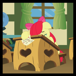 fisherpon:  Applebloom ‘s - A happy end