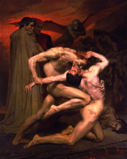 diederickvanderlee:  William Adolphe Bouguereau - Dante et Virgile - 1850 