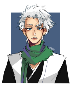 selephi:  quick Hitsugaya doodle for @ruiyuki