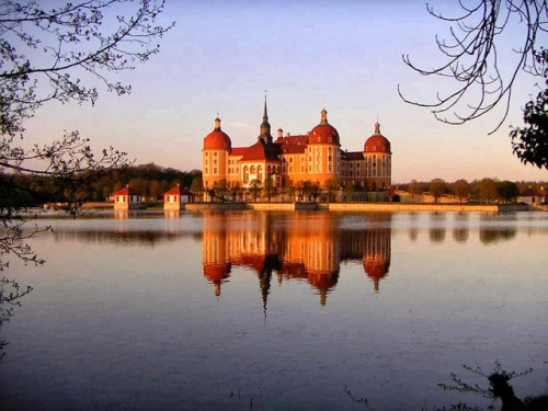 royaltyandpomp: THE PALACE Schloss Moritzburg, of the Dukes and Kings of Saxony