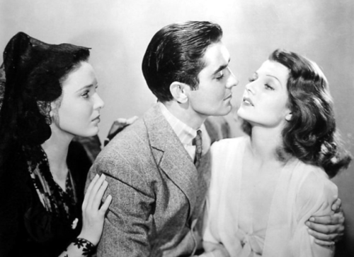 Linda Darnell, Tyrone Power and Rita Hayworth in Blood and Sand (Rouben Mamoulian, 1941)