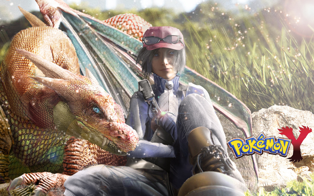 justinrampage:  Realistic Illustrations of Pokémon X &amp; Y Characters by Charlie