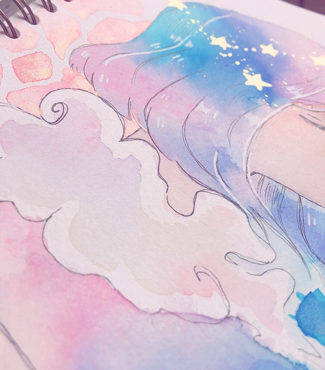 ibbledibblescribbles:  Inktober Day 28: Constellation November?? idk her, not until