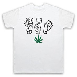 sharethaweed:  My Icon Men’s 420 Cannabis Leaf Weed Pot Culture Fingers T-Shirt                                                                                                                   