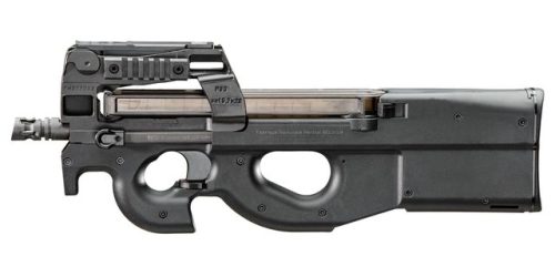 historicalfirearms:FN P90 PrototypesIn the mid 1980s Fabrique Nationale began working on a new perso