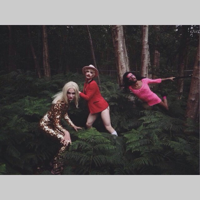 artpornblog:  THE WOODS #the2bears #tedrogers #artpornblog #latitude @sinkthepinkldn