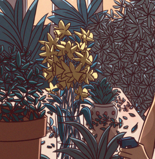 Here Is The Colored Version Of My Plant Workshop ! :)