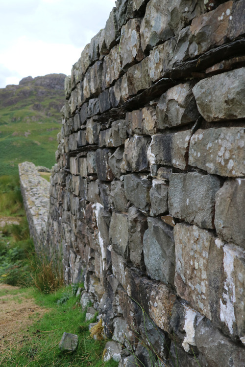 Hardknott Roman Fort (Outer Wall and Towers), Cumbria, 31.7.18.This is the first time I have photogr