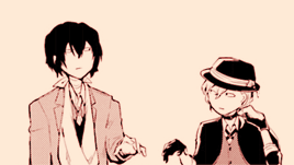 celesidria:  BUNGOU STRAY DOGS: Gif  ||  S O U K O K U↳Double Black, the most