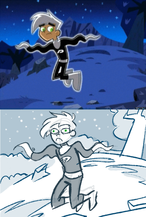 shubbabang:i got excited about danny phantom again and told people to give me screenshots to redraw 