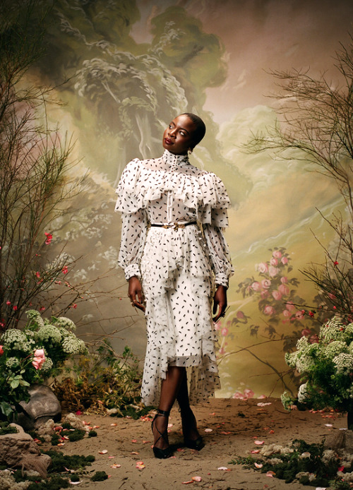 anakinskywalkers: Danai Gurira photographed by Autumn de Wilde for Rodarte F/W 2018