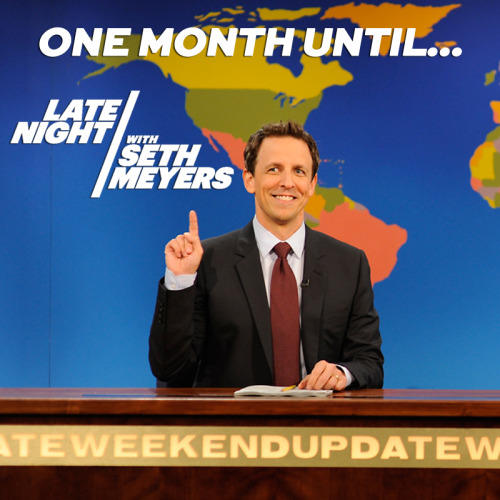 latenightseth: February 24 is so close!