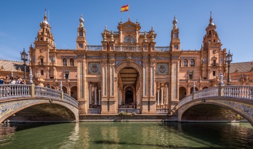  Plaza de España, Sevilla — simplemente espectacular.