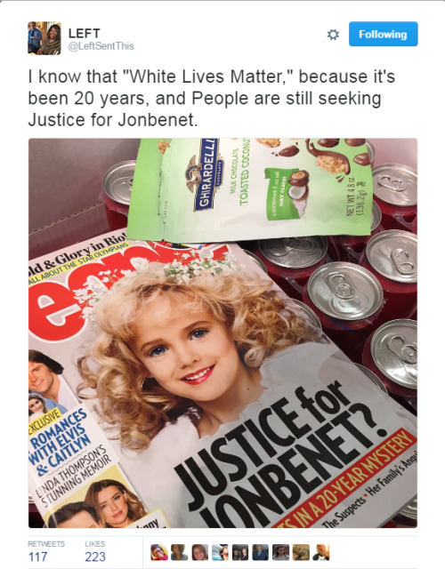 4mysquad:    Saying that “White Lives Matter” is a twisted form of cultural/movement appropriation   
