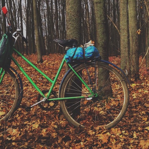 instabicycle: Via @melnikof: Транспорт типичного российского пенсионера. Правильным путём идём, това