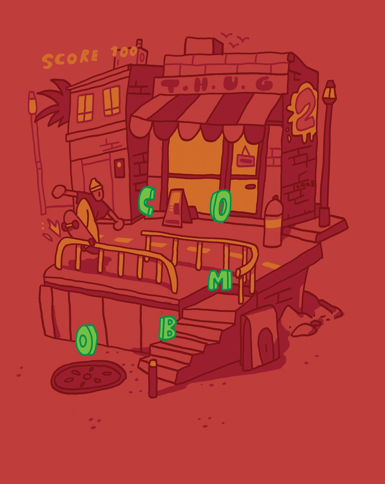 secretcrab: Some Tony Hawk fanart (the video game not the person named Tony Hawk)