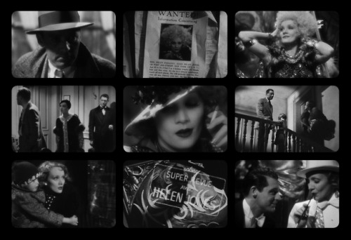 Dietrich, von Sternberg & Chiaroscuro Shanghai Express,  Blonde Venus,  The Scarlet Empress