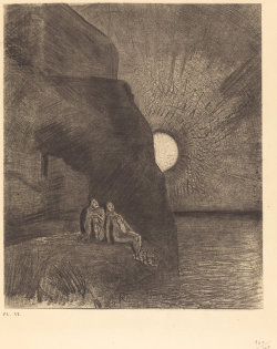 drakontomalloi:  Odilon Redon - Ceaselessly