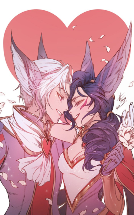 Rakan ❤ Xayah by 뱁세오 (Bebseo)