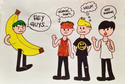 Banana cam doesn’t always come with bad intentions. 5sos-official