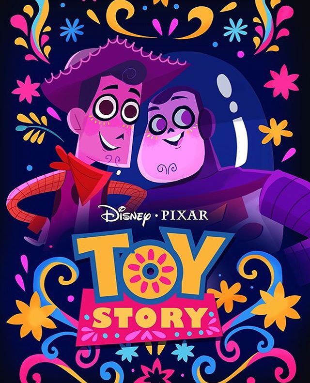disneytva:    Mexican Artist Gaby Zermeño Did This Amazing Coco Themed Pixar Posters 