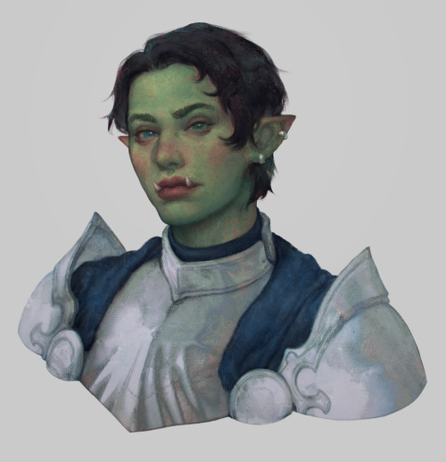 luciasatalina:Cool orc lady for @JonLlinares  on Twitter  ♥