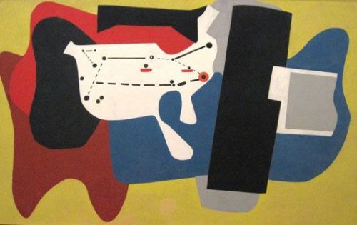 arshile-gorky: Aviation: Evolution of Forms under Aerodynamic Limitations, 1937, Arshile Gorky