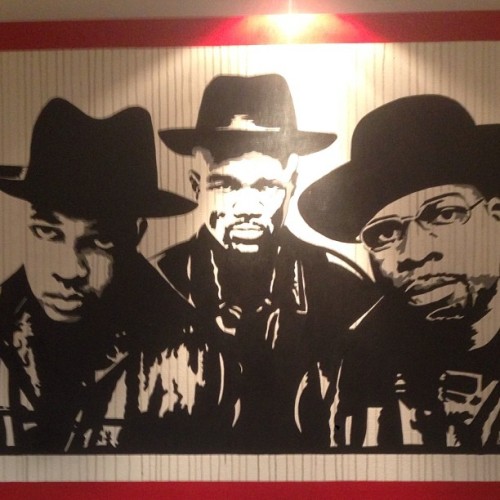 At #Scratch DJ academy in NYC. #RUNDMC & the co-founder of Scratch, the legendary Jam Master Jay