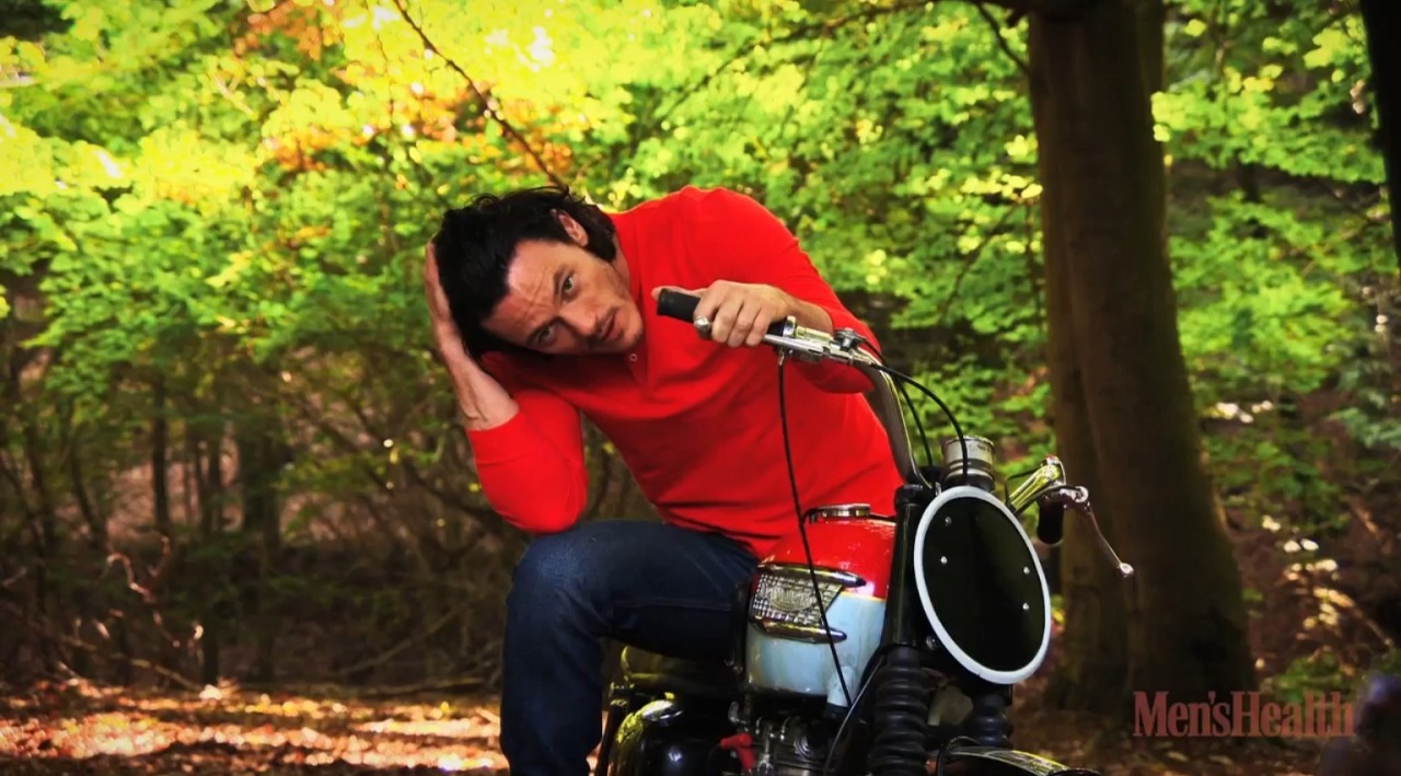moustacheluke:  Luke Evans - “Mens Health Magazine” BTS  