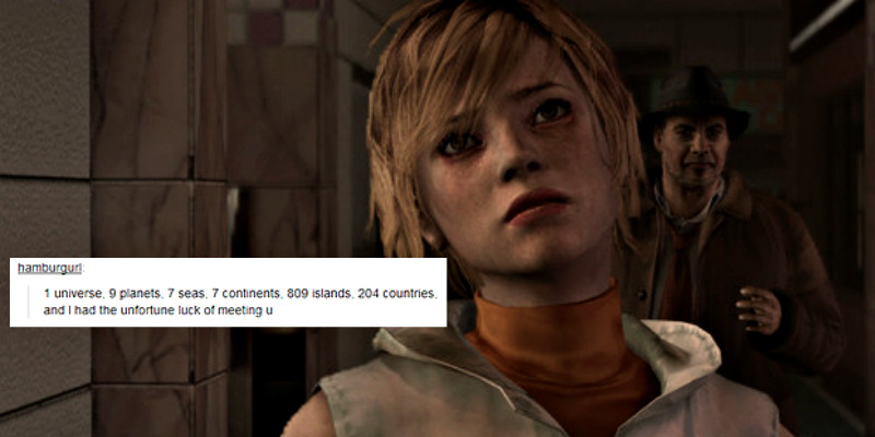 soundless-mountain:  Silent Hill + Text Post Meme 