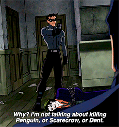 tomshardy:Bruce, i forgive you for not saving me. But why- why on God’s earth is he still alive?