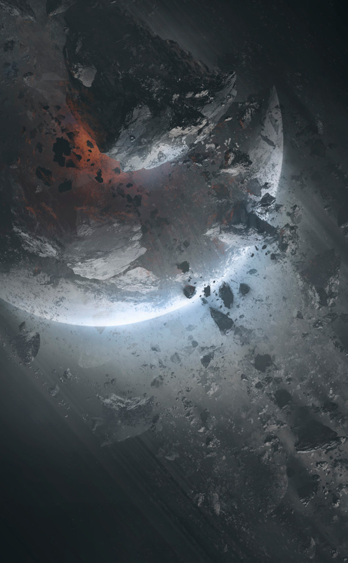 cyberclays:  Titanfall 2: Typhon’s Shattered Moon  - by  Tu Bui     More selected