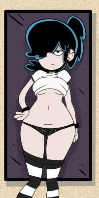 grimphantom2: yaboisonson: Lucy all growed up And she inherits her mom’s hips XD  dem loud women~ &lt; |D’‘‘‘‘