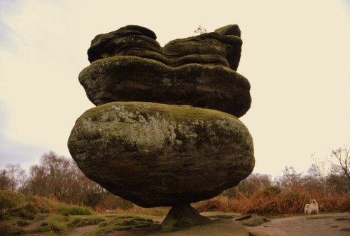 Under PressureThis is the Idol Rock, a classic balanced stone located in the Nidderdale “Area of Out