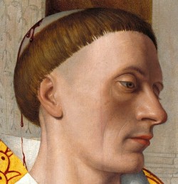 Detail from Etienne Chevalier with St. Stephen,