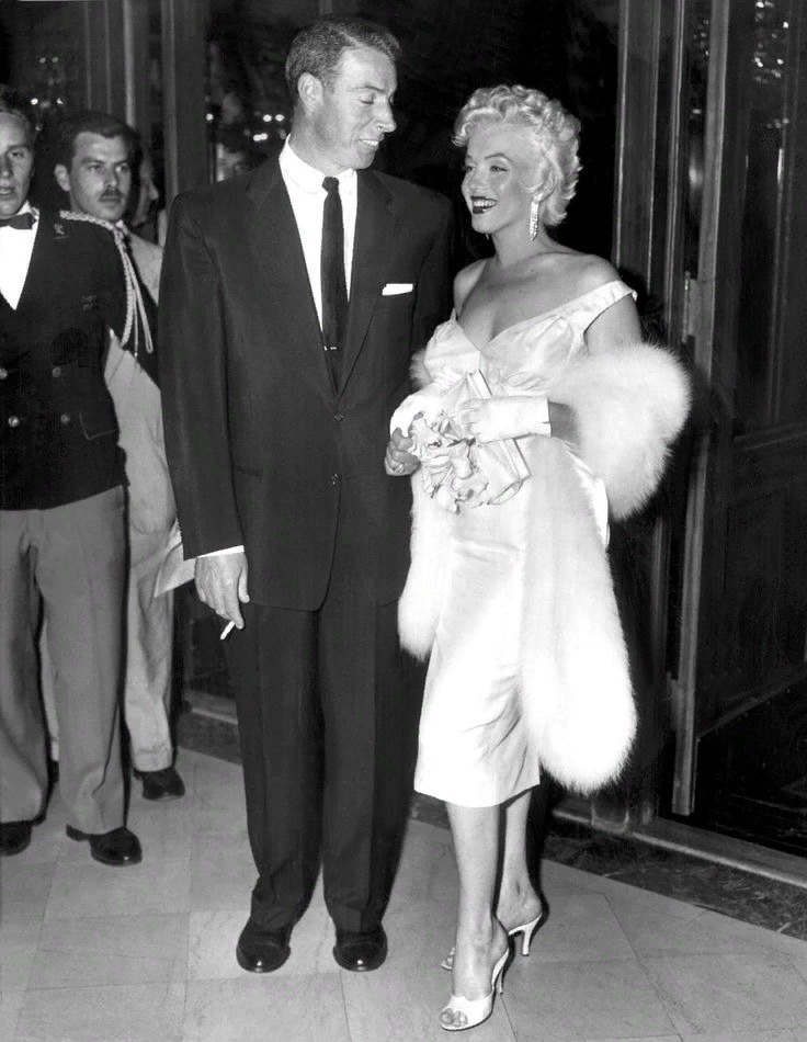 Perfectlymarilynmonroe — Marilyn Monroe And Joe Dimaggio At The Seven  Year...