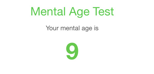 rb-sketches:explodo-murder:rb-sketches:

I was bored so I took a mental age test, twiceTaking an avg., I’m 11Accurate 


drop the link bestie i need to get angry at whatever it thinks i am 
Of course✨✨✨https://mymentalage.com/ #39 #completely off i am a child #blue reblogs