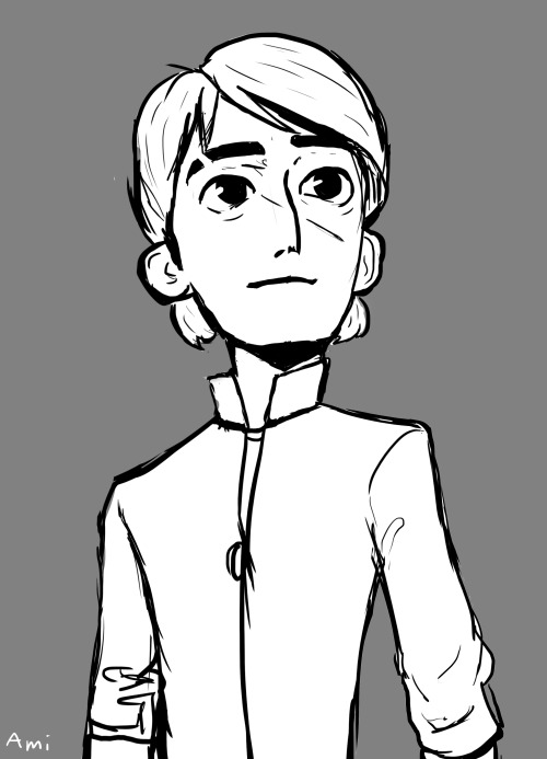 quick sketch after realizing i haven’t drawn human Jim since fricking season two of TH!i’m surpised 