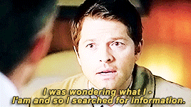 unicornmish: AU: Castiel discovers that he’s gay and now he understands his feelings for Dean.pt.:1/2