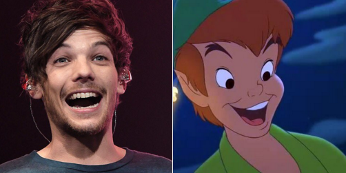 elceeu2morrow:  Louis is Peter Pan (x,x,x)