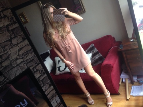 Shirt dress - Missguided Heels - UterqüeSunglasses - noughts & kisses Instagram - gabriellegra