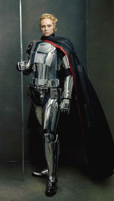 foxy-nerdy:Captain Phasma, photo by Annie Leibovitz