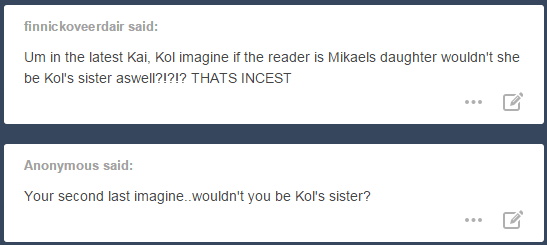 One-Shots For My Kol Mikaelson Incest Fics