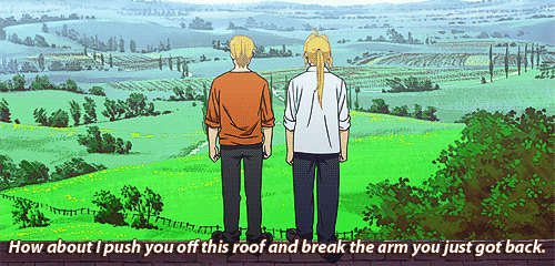 roymustache-deactivated20150728:    fma: brotherhood bloopers (x)   