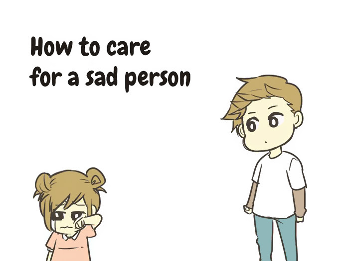 girlfloor:awesome-picz:  How To Take Care Of A Sad Person. Follow us: https://www.facebook.com/foto2015/Need