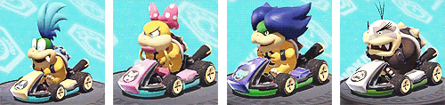 bsaajill:  Mario Kart 8 Characters 